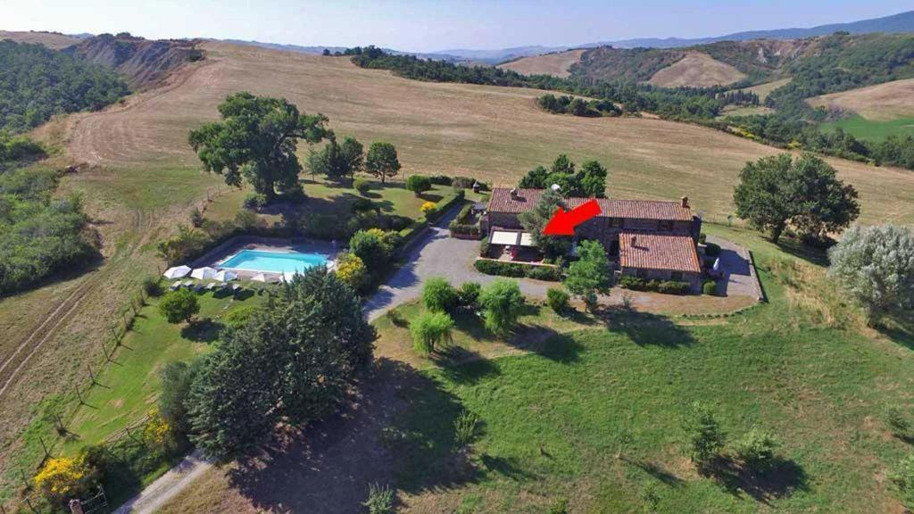 Cottage Le Ginestre Con Piscina In Val D'Orcia 拉迪科法尼 外观 照片